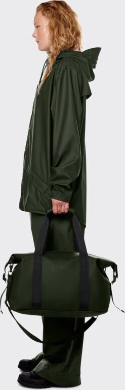 Rains Weekendtas Small 18 Liter - Groen 5 Rains Weekendtas Small 18 Liter - Groen -Bagage Kortingen Winkel 386x1200 2