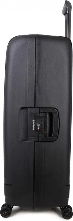 Decent Transit Medium Koffer - 70 Cm - Zwart -Bagage Kortingen Winkel 397x1200