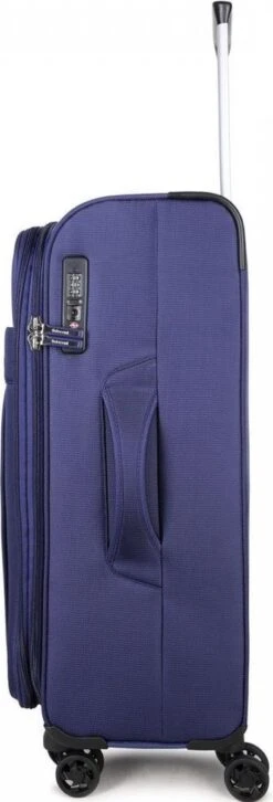 Decent D-Upright Large Koffer - 76 Cm Expandable - TSA Slot - Donkerblauw -Bagage Kortingen Winkel 408x1200 2