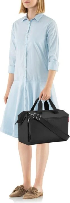 Reisenthel Allrounder S Pocket Reistas - 11L - Zwart -Bagage Kortingen Winkel 416x1200 3