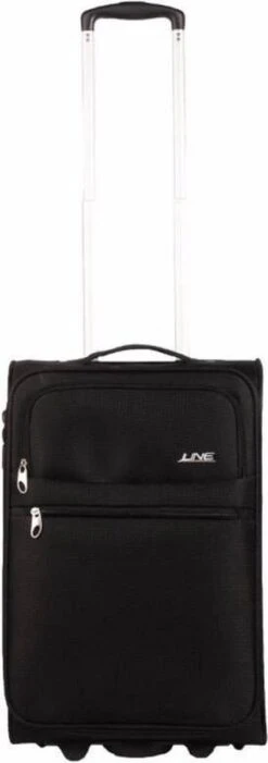 Line Brick Cabin Trolley 2 Wheel 55 Black -Bagage Kortingen Winkel 423x1200 1
