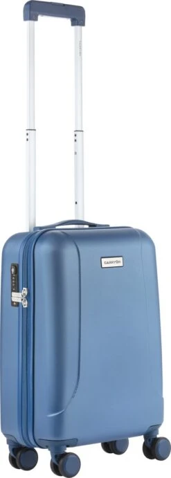 CarryOn Skyhopper Handbagage Koffer 55cm – TSA-slot – Okoban Registratie – Blauw