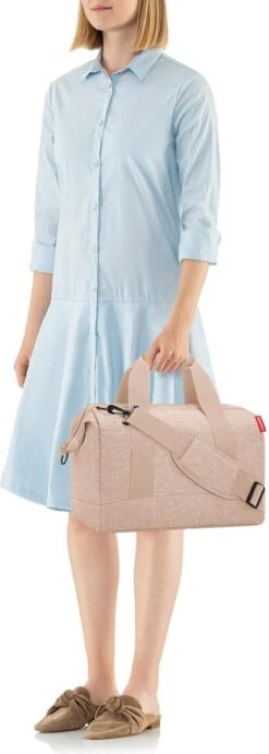 Reisenthel Allrounder M Reistas Sporttas - 18L - Twist Coffee Beige -Bagage Kortingen Winkel 429x1200 3