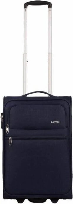 Line Brick Cabin Trolley 2 Wheel 55 Dark Navy 30 Line Brick Cabin Trolley 2 Wheel 55 Dark Navy -Bagage Kortingen Winkel 430x1200 1