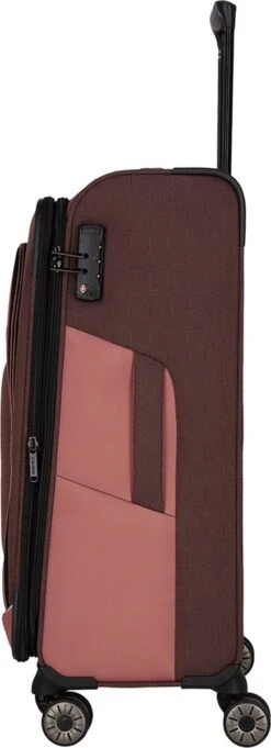 Travelite Zachte Koffer / Trolley / Reiskoffer - Viia - 67 Cm (medium) - Roze -Bagage Kortingen Winkel 435x1200 7