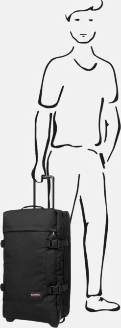Eastpak TRANVERZ M Reiskoffer (67 X 35.5 X 30 Cm) - Black 26 Eastpak TRANVERZ M Reiskoffer (67 X 35.5 X 30 Cm) - Black -Bagage Kortingen Winkel 443x1200 3