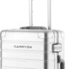 CarryOn ULD Handbagage - Luxe Aluminium Trolley 55cm - Dubbel TSA Slot - Dubbele Wielen - Aluminium -Bagage Kortingen Winkel 453x1200