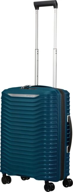Samsonite Reiskoffer - Upscape Spinner 55/20 Uitbreidbaar (Handbagage) Petrol Blue -Bagage Kortingen Winkel 456x1200