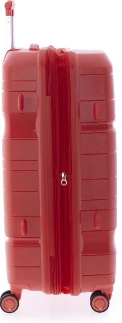 Gladiator Boxing Middelgrote Koffer Expandable 67 Cm 70/80 Liter TSA Slot - Koraalrood -Bagage Kortingen Winkel 456x1200 6