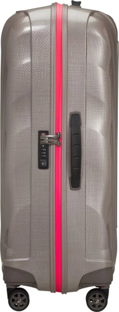 Samsonite Reiskoffer - C-Lite Spinner Uitbreidbaar (4 Wielen) 75 Cm - Pearl/Fuchsia - 2.8 Kg -Bagage Kortingen Winkel 460x1200 3