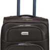 Stoffen Handbagage Koffer 51cm 4 Wielen Trolley - Bruin -Bagage Kortingen Winkel 462x1200