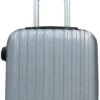SB Travelbags 'Expandable' Handbagage Koffer 53cm 4 Wielen Trolley - Zilver -Bagage Kortingen Winkel 466x1200 1