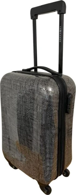 Leonardo Handbagage Koffer 51x31x20 - Hardcase - Cijferslot - Reiskoffer - Lichtgewicht Koffer - Grey -Bagage Kortingen Winkel 471x1200 10