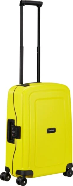 Samsonite Reiskoffer - S'Cure Spinner 55/20 (Handbagage) Lime -Bagage Kortingen Winkel 475x1200 1