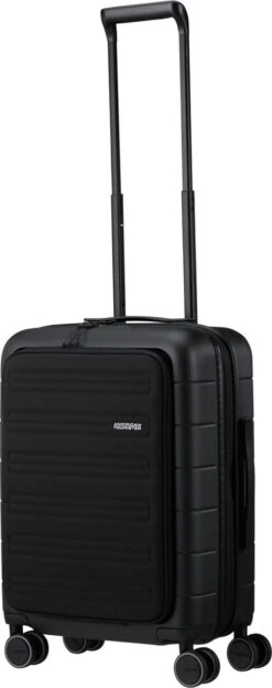 American Tourister Reiskoffer Met Laptopvak - Novastream Spin. 55/20 Tsa Exp Smart (Handbagage) Dark Slate -Bagage Kortingen Winkel 476x1200 2