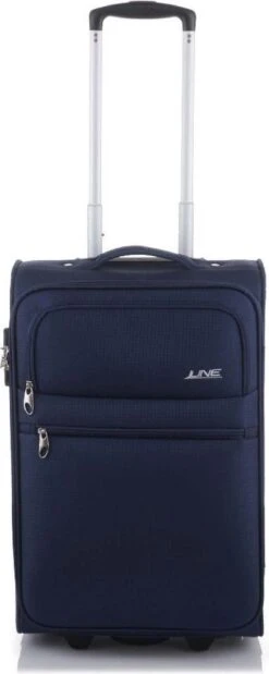Line Brick Cabin Trolley 2 Wheel 55 Dark Navy 28 Line Brick Cabin Trolley 2 Wheel 55 Dark Navy -Bagage Kortingen Winkel 479x1200