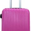 SB Travelbags 'Expandable' Handbagage Koffer 53cm 4 Wielen Trolley - Roze -Bagage Kortingen Winkel 480x1200 1