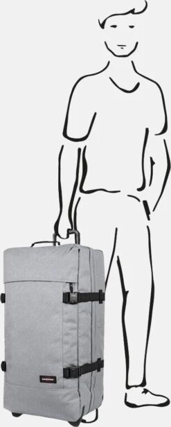 Eastpak TRANVERZ L Reiskoffer (79 X 40 X 33 Cm) - Sunday Grey 30 Eastpak TRANVERZ L Reiskoffer (79 X 40 X 33 Cm) - Sunday Grey -Bagage Kortingen Winkel 481x1200 4