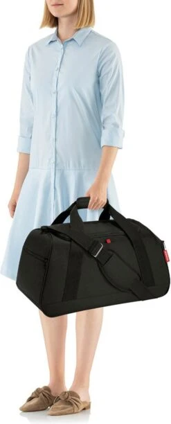 Reisenthel Activitybag Sporttas Reistas - 35L - Baroque Marble Zwart -Bagage Kortingen Winkel 484x1200 10