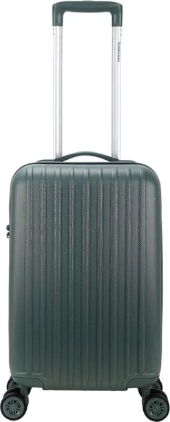Decent Handbagage Koffer / Trolley / Reiskoffer - 55 Cm - 38 Liter - ABS - Tranporto - Groen -Bagage Kortingen Winkel 486x1200 1