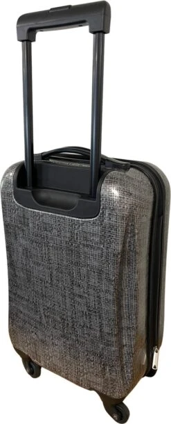 Leonardo Handbagage Koffer 51x31x20 - Hardcase - Cijferslot - Reiskoffer - Lichtgewicht Koffer - Grey -Bagage Kortingen Winkel 486x1200 6