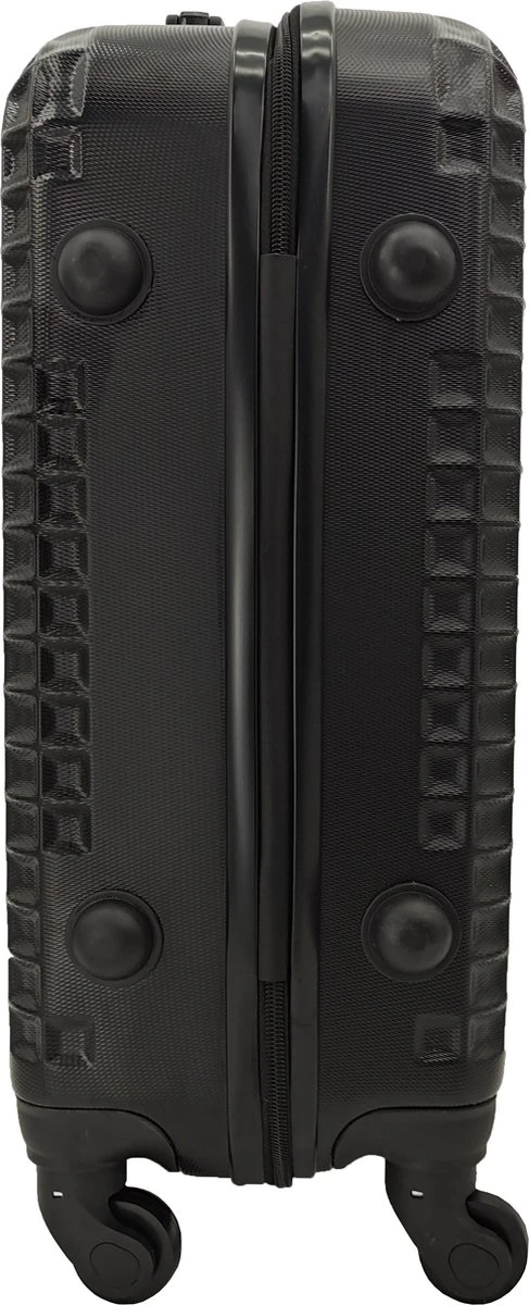 SB Travelbags Handbagage Koffer 51cm 4 Wielen Trolley - Zwart 5 SB Travelbags Handbagage Koffer 51cm 4 Wielen Trolley - Zwart - Afbeelding 3