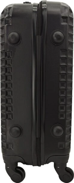 SB Travelbags Handbagage Koffer 55cm 4 Wielen Trolley - Zwart -Bagage Kortingen Winkel 487x1200 3