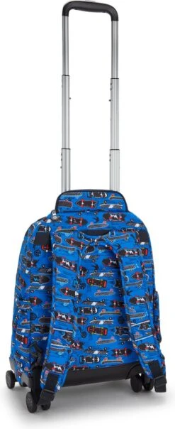 Kipling NEW ZEA Rugzak Met Wielen, 26 Liter, 13 Inch Laptopvak - New Scate Prt S -Bagage Kortingen Winkel 491x1200 1