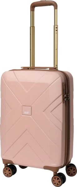 Oistr Florence Handbagage Spinner S Matte Pink -Bagage Kortingen Winkel 495x1200 1