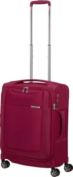 Samsonite Reiskoffer Met Laptopvak - D'Lite Spinner Uitbreidbaar (4 Wielen) 55 Cm Handbagage - Fuchsia - 2 Kg -Bagage Kortingen Winkel 495x1200