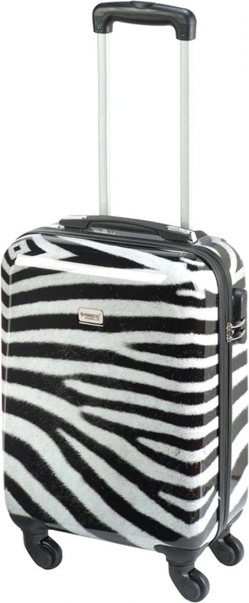 Princess Traveller Animal Print - Handbagagekoffer - Zebra - Small - 55cm 7 Princess Traveller Animal Print - Handbagagekoffer - Zebra - Small - 55cm - Afbeelding 5
