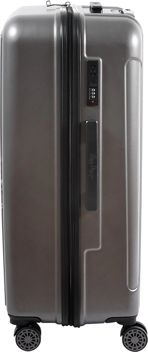 Biggdesign Ocean Handbagage Koffer - Reiskoffer - Grijs - Klein 10 Biggdesign Ocean Handbagage Koffer - Reiskoffer - Grijs - Klein - Afbeelding 8