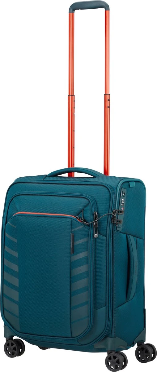 Samsonite Reiskoffer Met Laptopvak - Respark Spinner 55/20 Strict (Handbagage) Grey Print 20 Samsonite Reiskoffer Met Laptopvak - Respark Spinner 55/20 Strict (Handbagage) Grey Print - Afbeelding 18