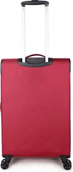 Decent D-Upright Medium Koffer - 66 Cm Expandable - TSA Slot - Bordeaux Rood -Bagage Kortingen Winkel 512x1200 3