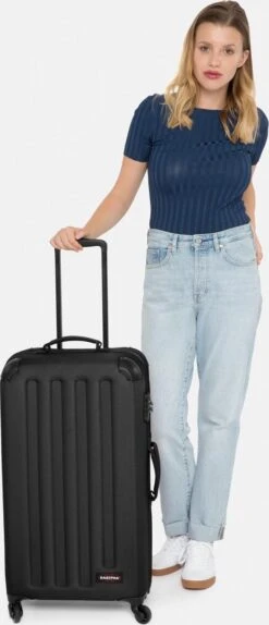 Eastpak TRANZSHELL M Reiskoffer (67 X 42 X 4 Cm) - Black -Bagage Kortingen Winkel 516x1200