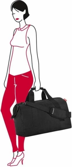 Reisenthel Allrounder L Reistas Sporttas - Maat L - 30L - Zwart -Bagage Kortingen Winkel 516x1200 4