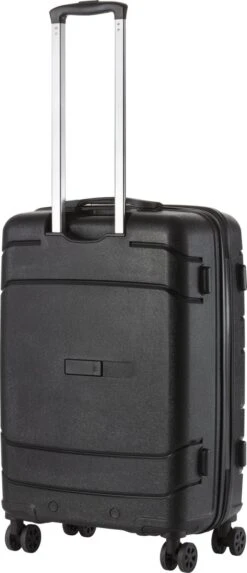 TravelZ Big Bars Reiskoffer 68 Cm Met Dubbele Wielen - Trolley Koffer Met TSA-slot - Zwart -Bagage Kortingen Winkel 517x1200 5