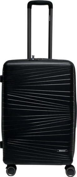 Benzi Barco Middelgrote Koffer - 65 Cm - 65 Liter - Zwart -Bagage Kortingen Winkel 522x1200 3