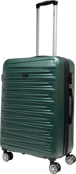 Benzi Leon Medium Reiskoffer 67 Cm - Exp - 65/74 Liter - Dark Green -Bagage Kortingen Winkel 526x1200 9
