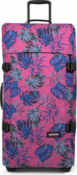 Eastpak TRANVERZ L Reiskoffer (79 X 40 X 33 Cm) - Brize Monstera Pink