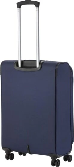 Travelz Softspinner TSA Reiskoffer 67cm - Zachte Reiskoffer Met Expander - Blauw -Bagage Kortingen Winkel 533x1200 5