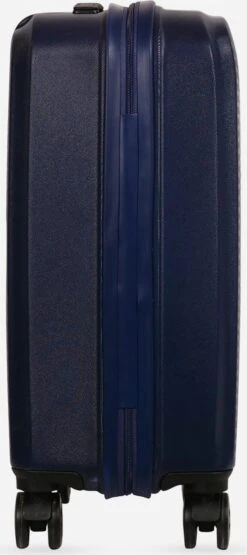 ©TROLLEYZ - Ibiza No.3 - Trolley - 55cm Met TSA Slot - Dubbele Wielen - 360° Spinners - 100% ABS - Handbagage Koffer In Ocean Blue -Bagage Kortingen Winkel 534x1200