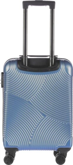 Enrico Benetti Louisville 39040 Handbagage Koffer Hardcase ABS - Jeansblauw -Bagage Kortingen Winkel 536x1200 2