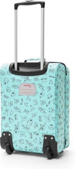 Reisenthel Trolley XS Kids Reiskoffer Kind - Maat XS - 12L - Cats&Dogs Mint -Bagage Kortingen Winkel 538x1200