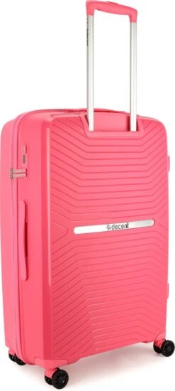 Decent CROSS-ONE PP Trolley 76 Cm - 94 Liter - TSA Slot - Pink -Bagage Kortingen Winkel 539x1200 6