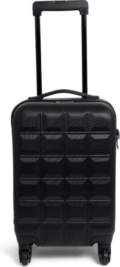 Norlander Squared Handbagagekoffer 37L - Reiskoffer Trolley - ECO Rpet - Zwart -Bagage Kortingen Winkel 541x1200 1