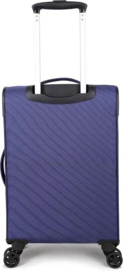 Decent D-Upright Handbagage Koffer - 55 Cm - TSA Slot - Donkerblauw -Bagage Kortingen Winkel 548x1200
