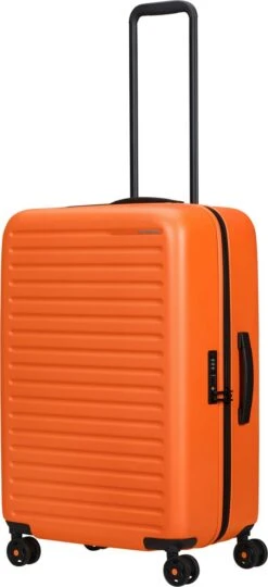 Samsonite Reiskoffer - Stackd Spinner 68/25 (Medium) Orange -Bagage Kortingen Winkel 549x1200 2