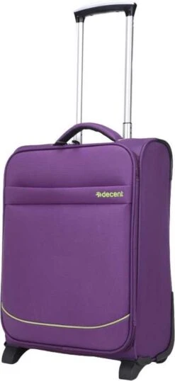 Decent Handbagage Koffer Super-Light 50 - Paars -Bagage Kortingen Winkel 551x1200