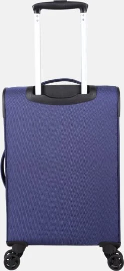 Decent D-Upright Handbagage Koffer - 55 Cm - TSA Slot - Donkerblauw -Bagage Kortingen Winkel 552x1200 2